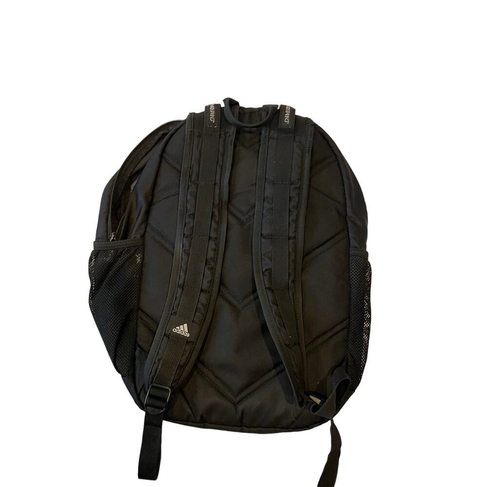 Adidas Black 2 section Computer Backpack - Picture 2 of 4